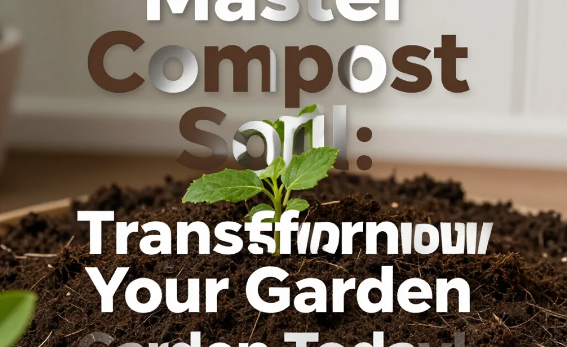 Master Compost Soil: Transform Your Garden Today!
