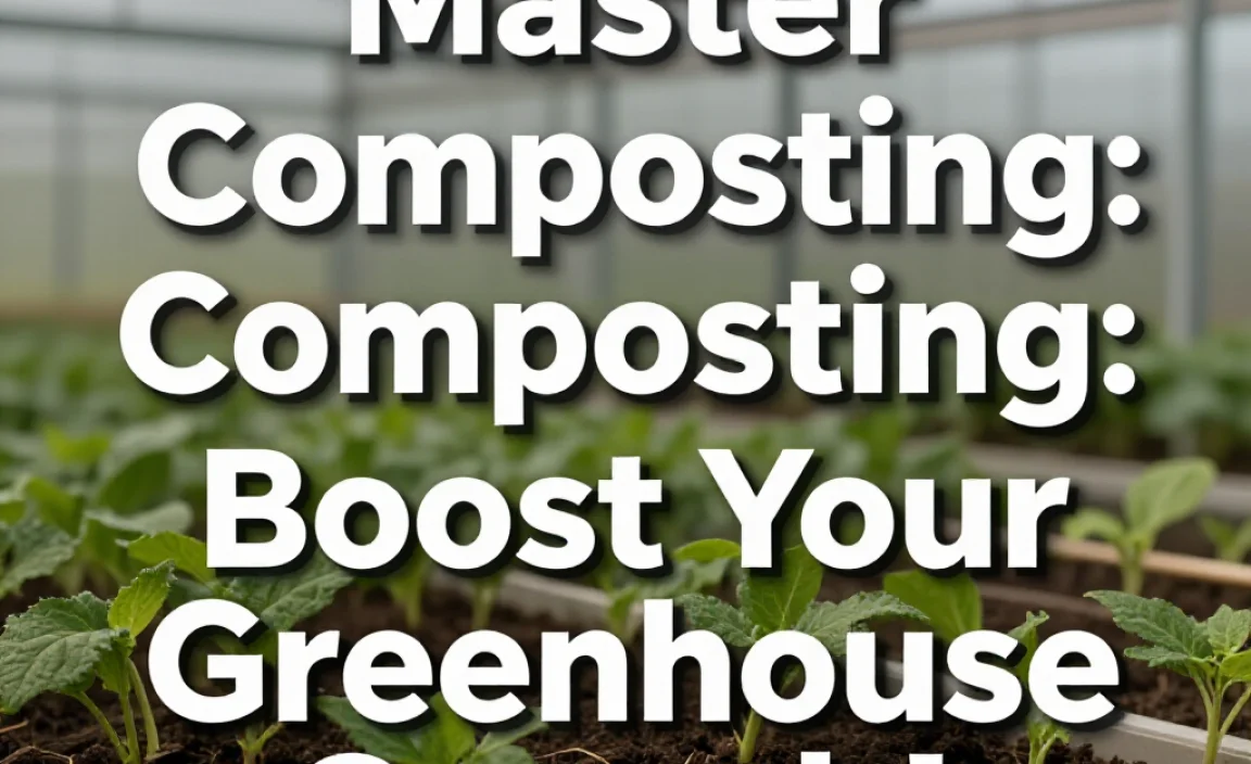 Master Composting: Boost Your Greenhouse Growth!