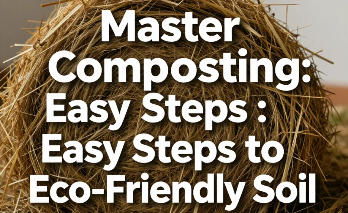 Master Composting Hay: Easy Steps to Eco-Friendly Soil