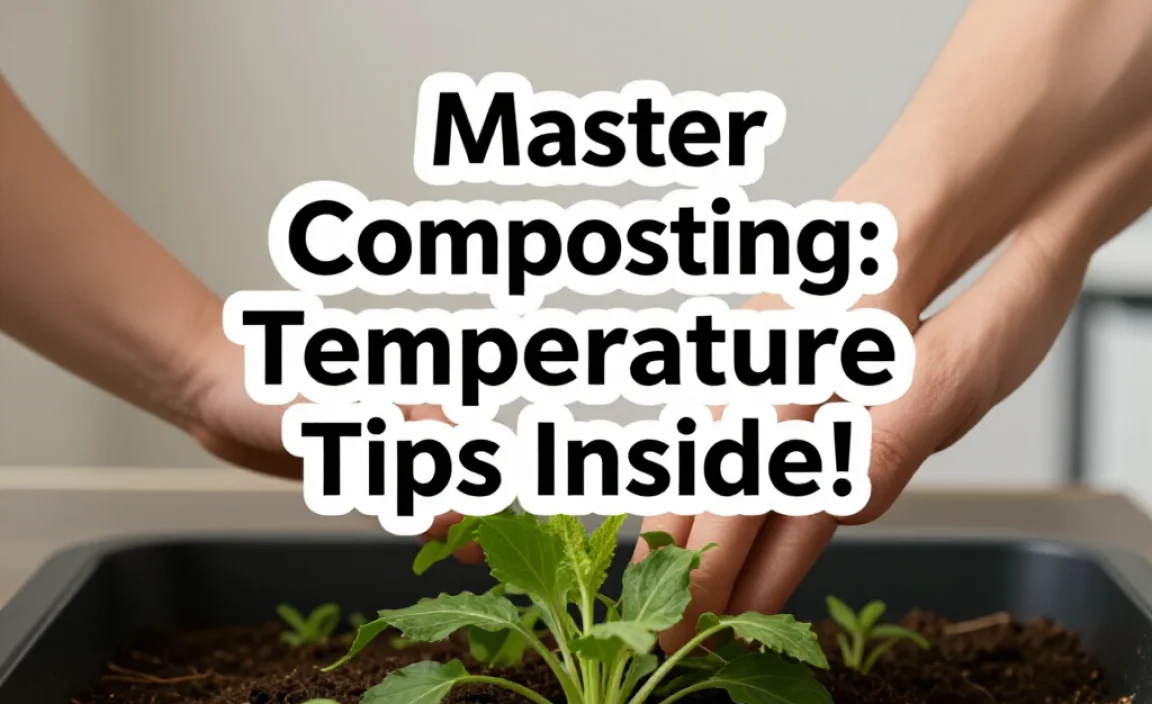 Master Composting: Optimal Temperature Tips Inside!