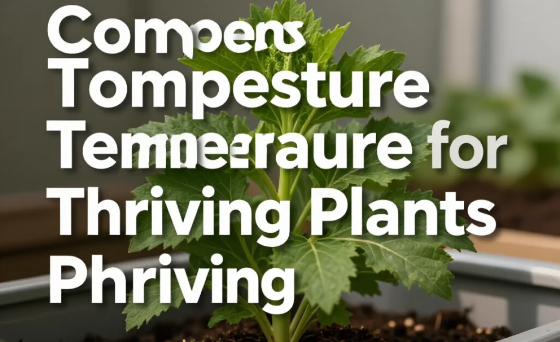 Master Garden Compost Temperature for Thriving Plants