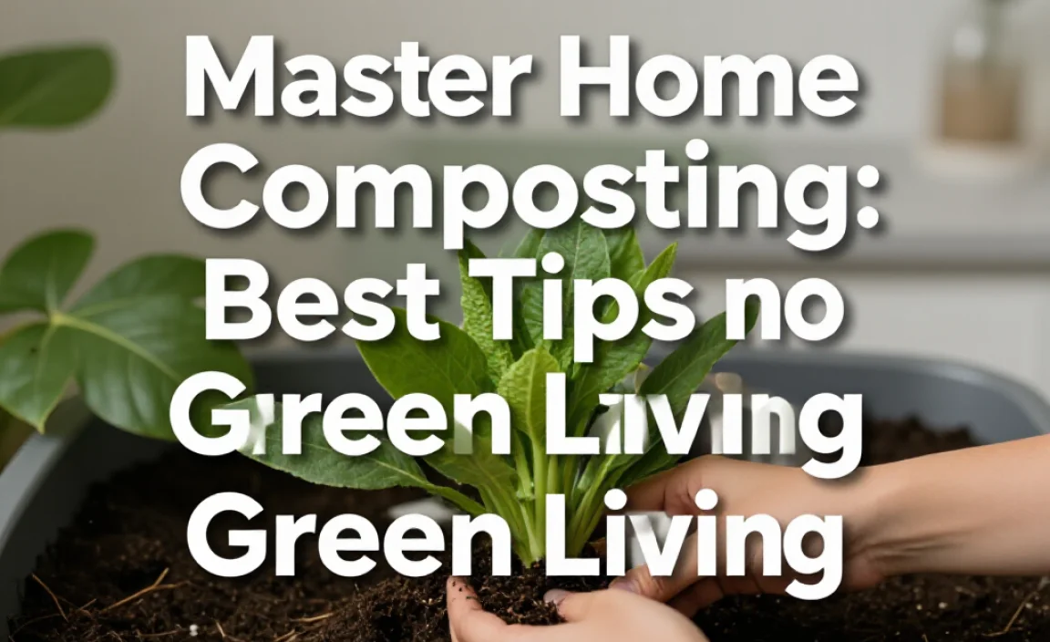 Master Home Composting: Best Tips for Green Living