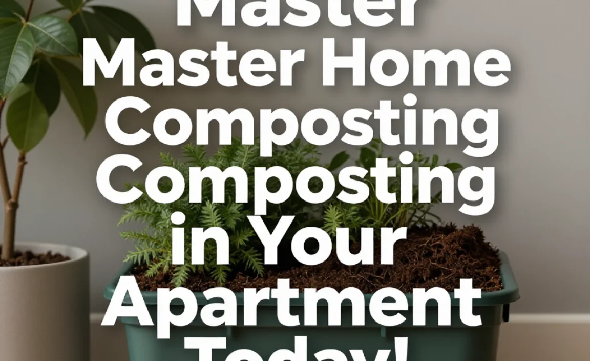 Master Home Composting in Your Apartment Today!