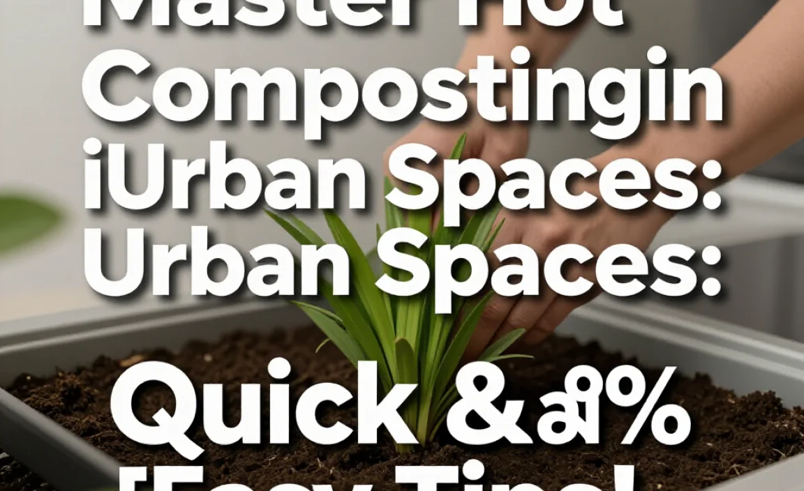 Master Hot Composting in Urban Spaces: Quick & Easy Tips!