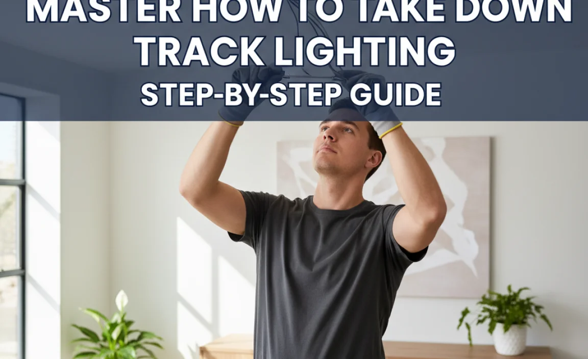 Master How To Take Down Track Lighting: Step-By-Step Guide