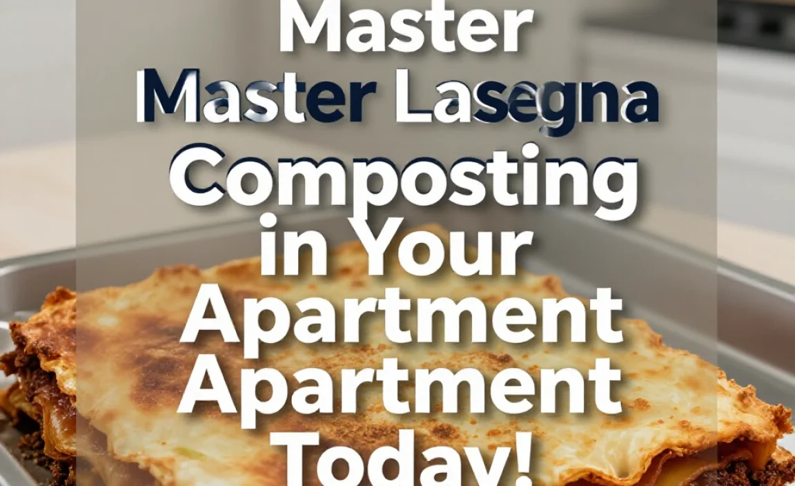 Master Lasagna Composting in Your Apartment Today!