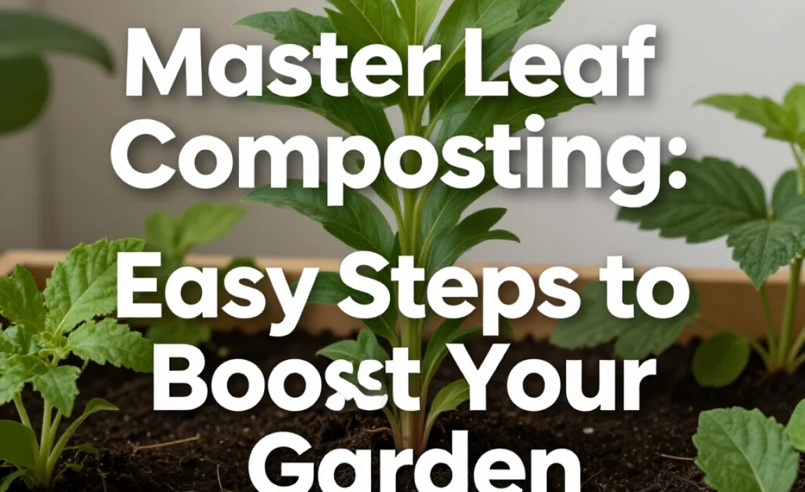 Master Leaf Composting: Easy Steps to Boost Your Garden