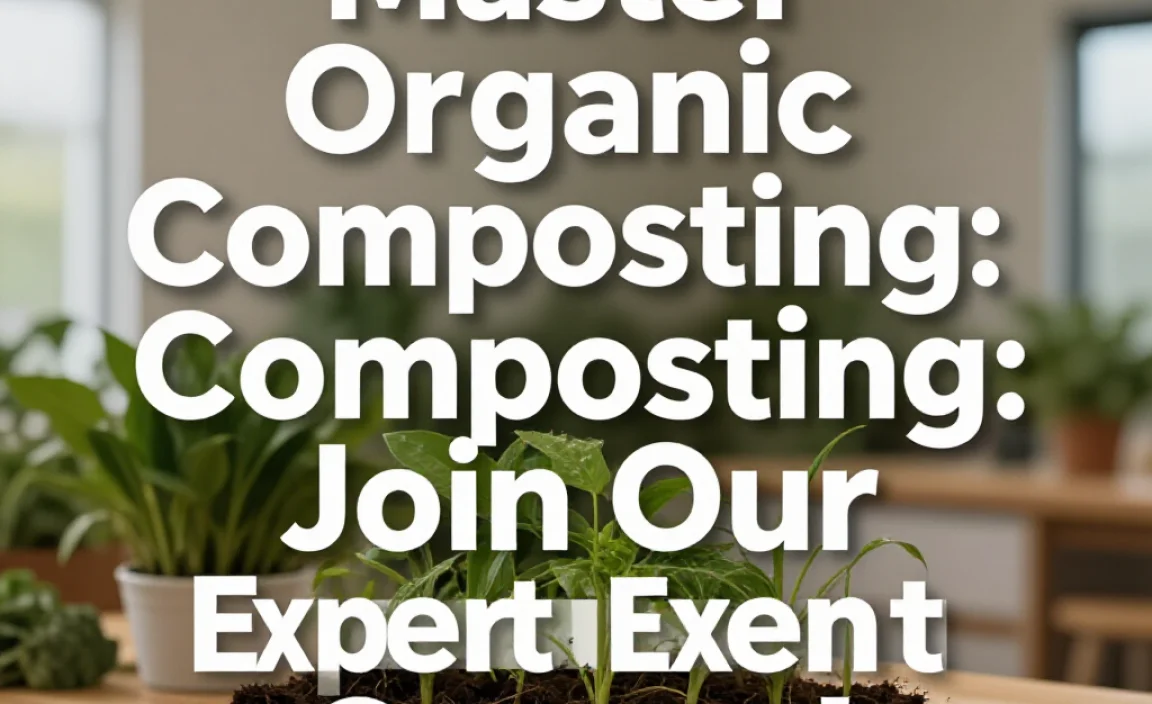Master Organic Composting: Join Our Expert Course!
