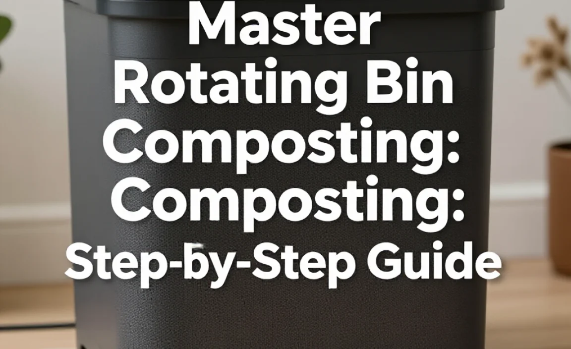 Master Rotating Bin Composting: Step-by-Step Guide