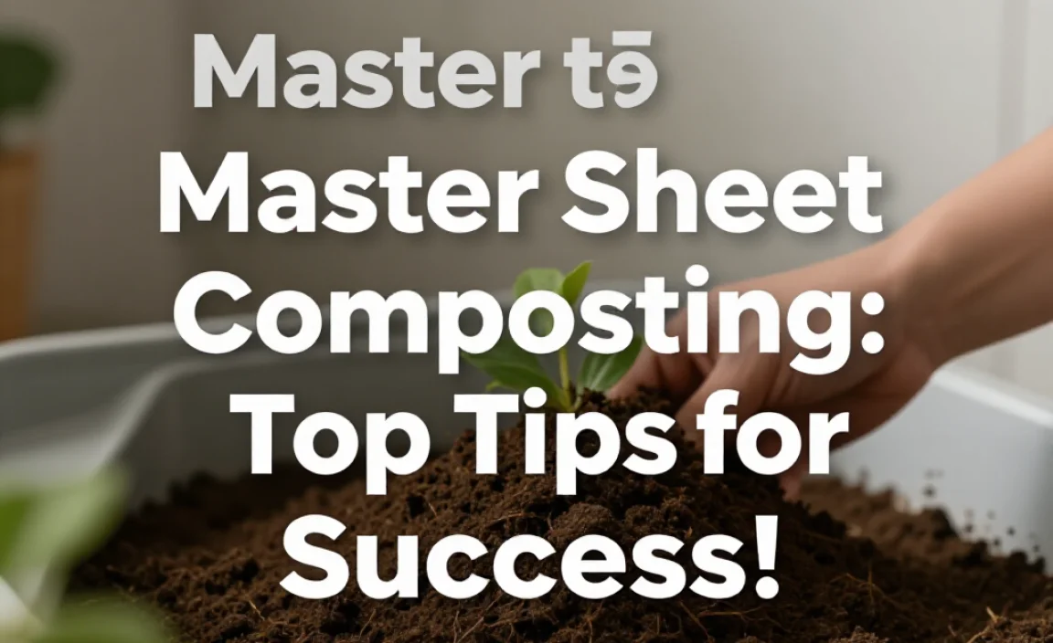 Master Sheet Composting: Top Tips for Success!