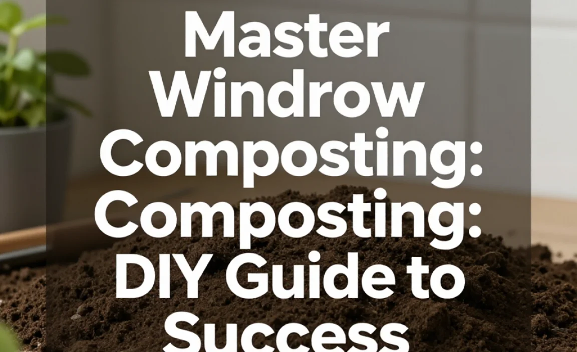 Master Windrow Composting: DIY Guide to Success