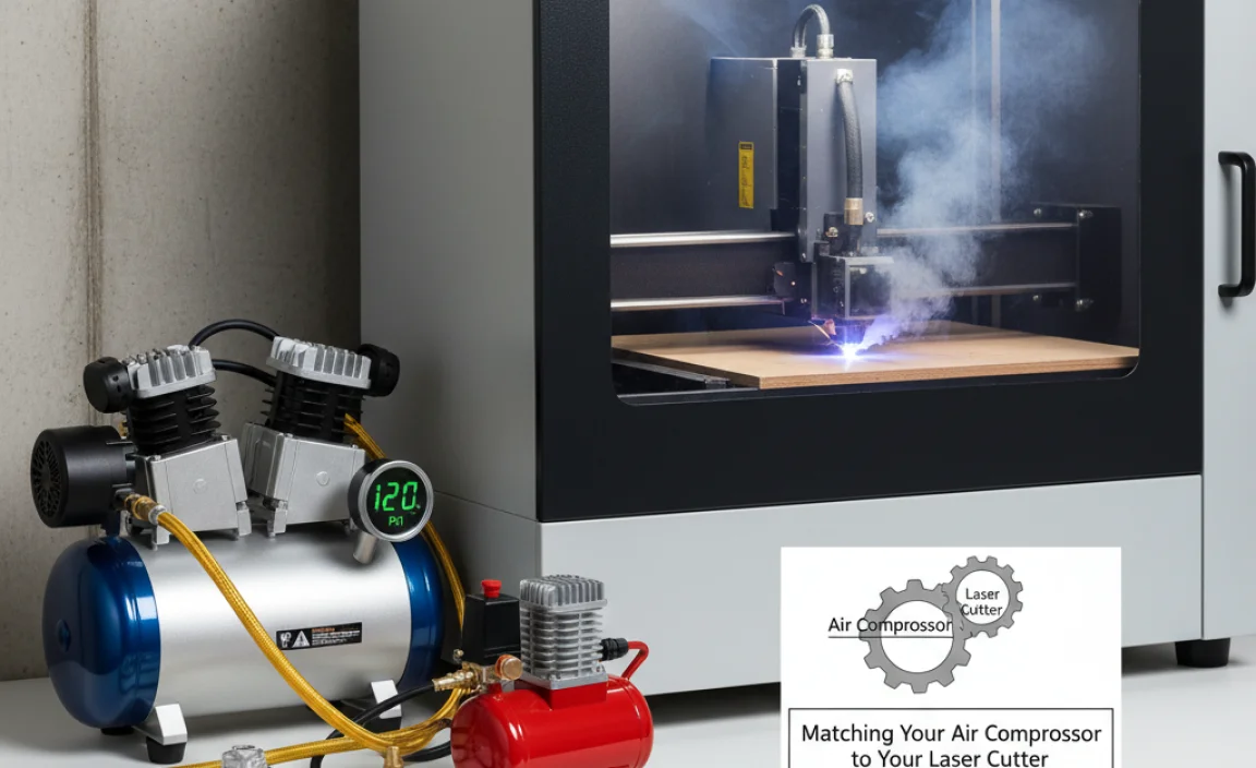 Matching Your Air Compressor to Your Laser Cutter