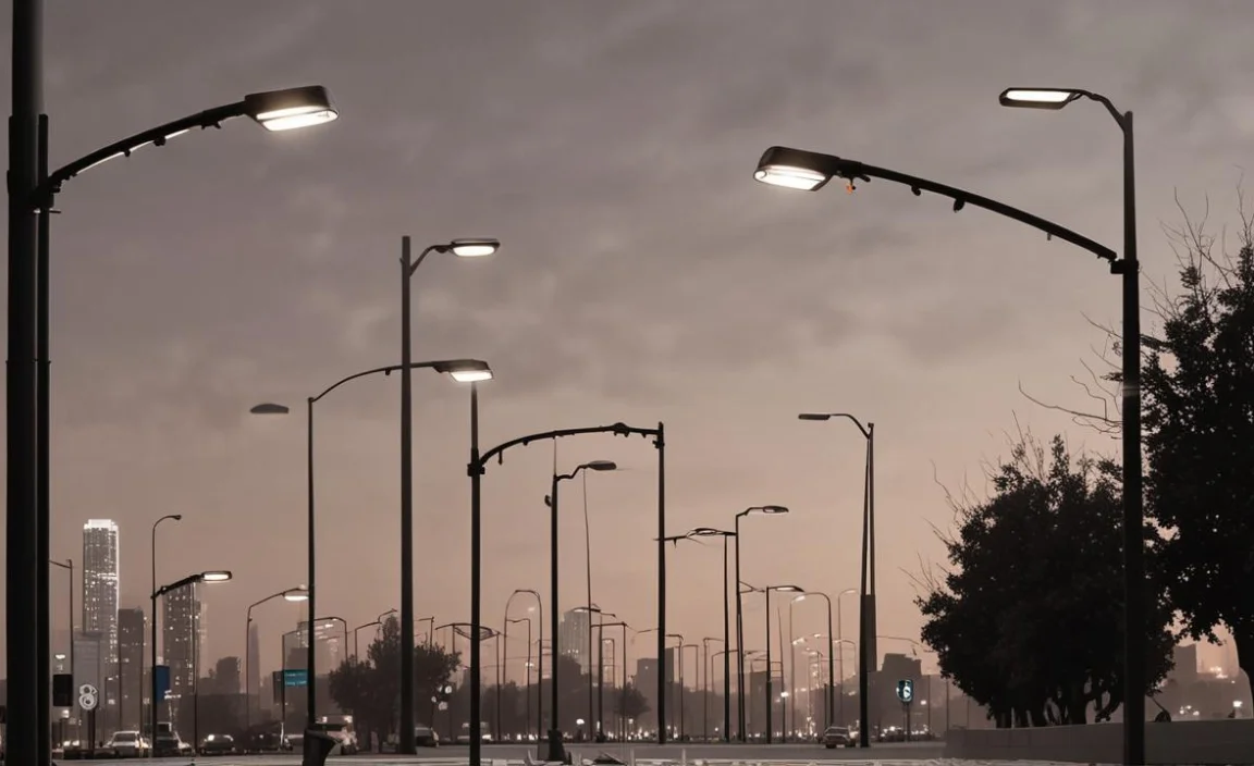 Materials and Design of Street Lights