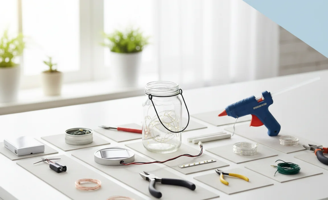 Materials Needed for DIY Solar Lights