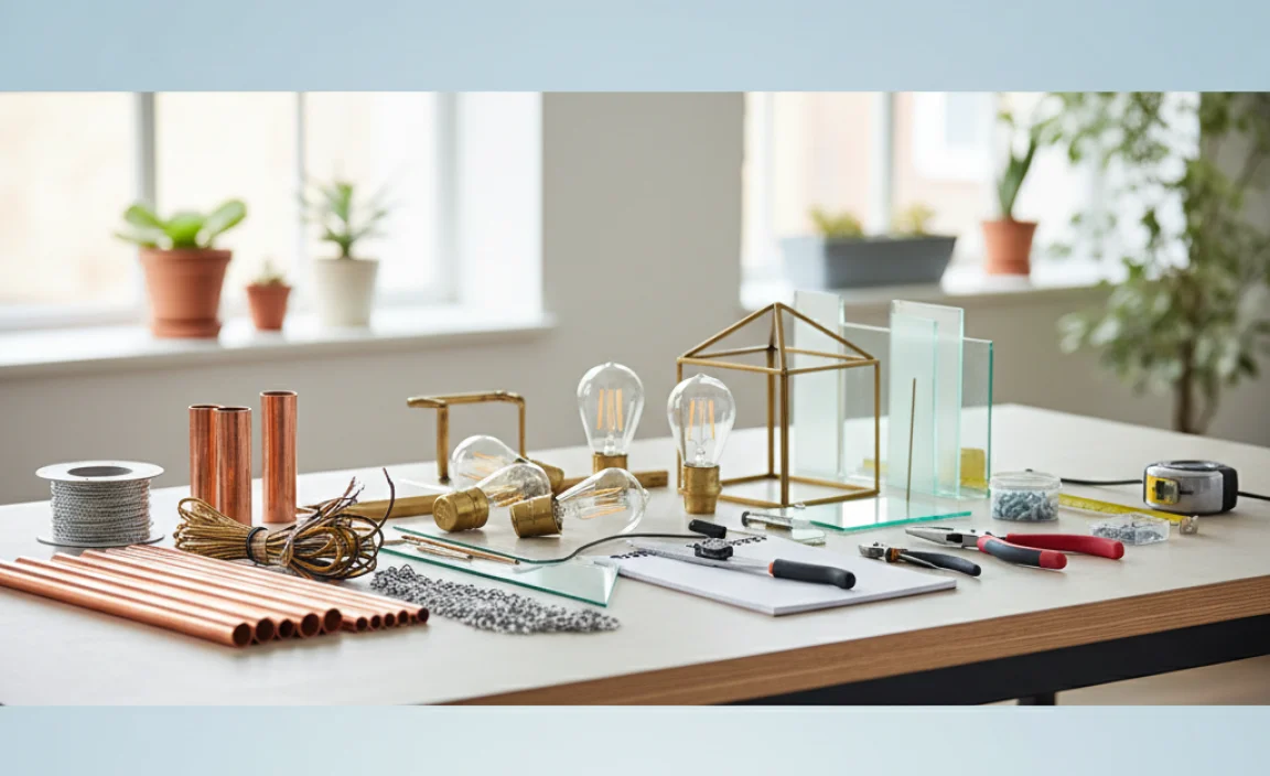 Materials Needed for Your DIY Chandelier