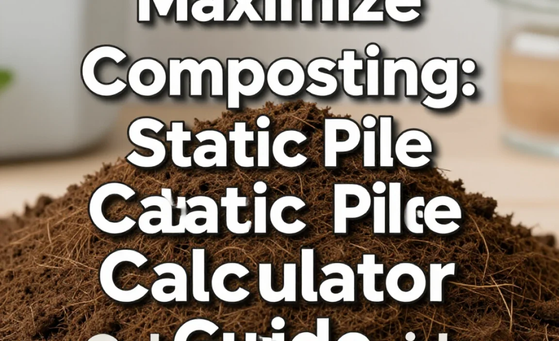 Maximize Composting: Static Pile Calculator Guide