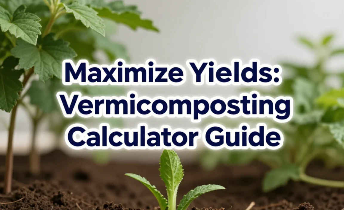 Maximize Yields: Vermicomposting Calculator Guide