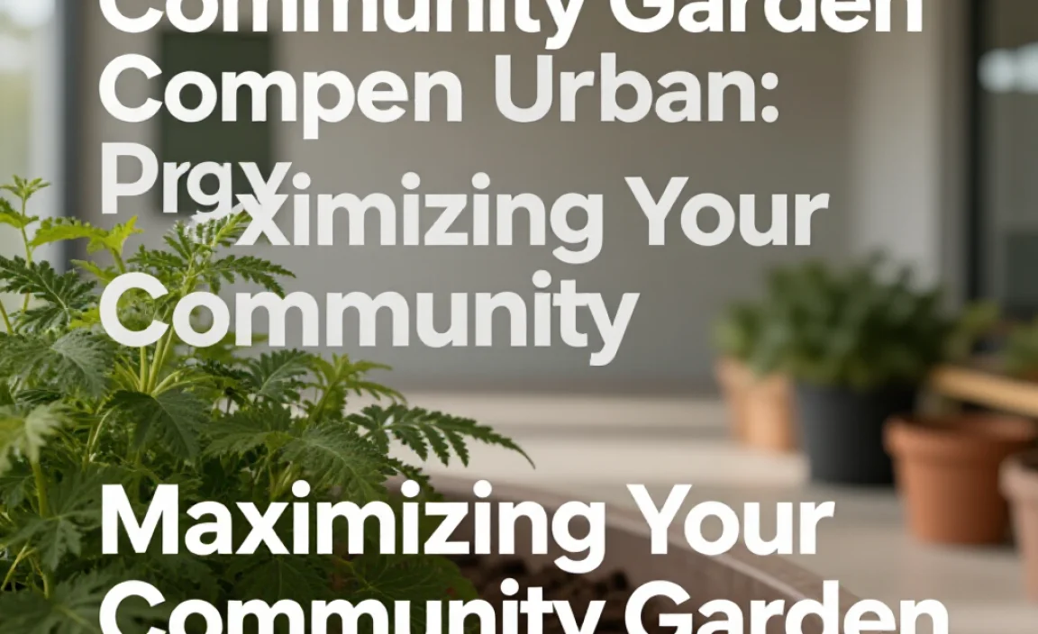 Maximizing Your Community Garden Compost&rsquo;s Benefits