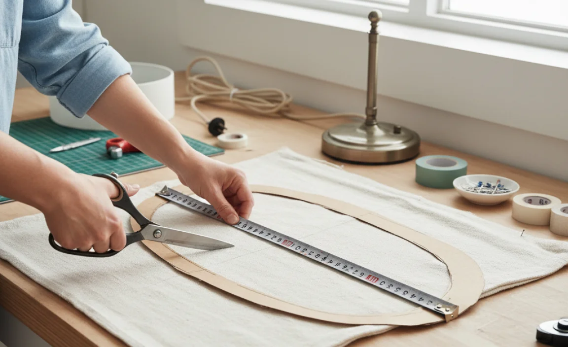 Measuring and Cutting the Fabric