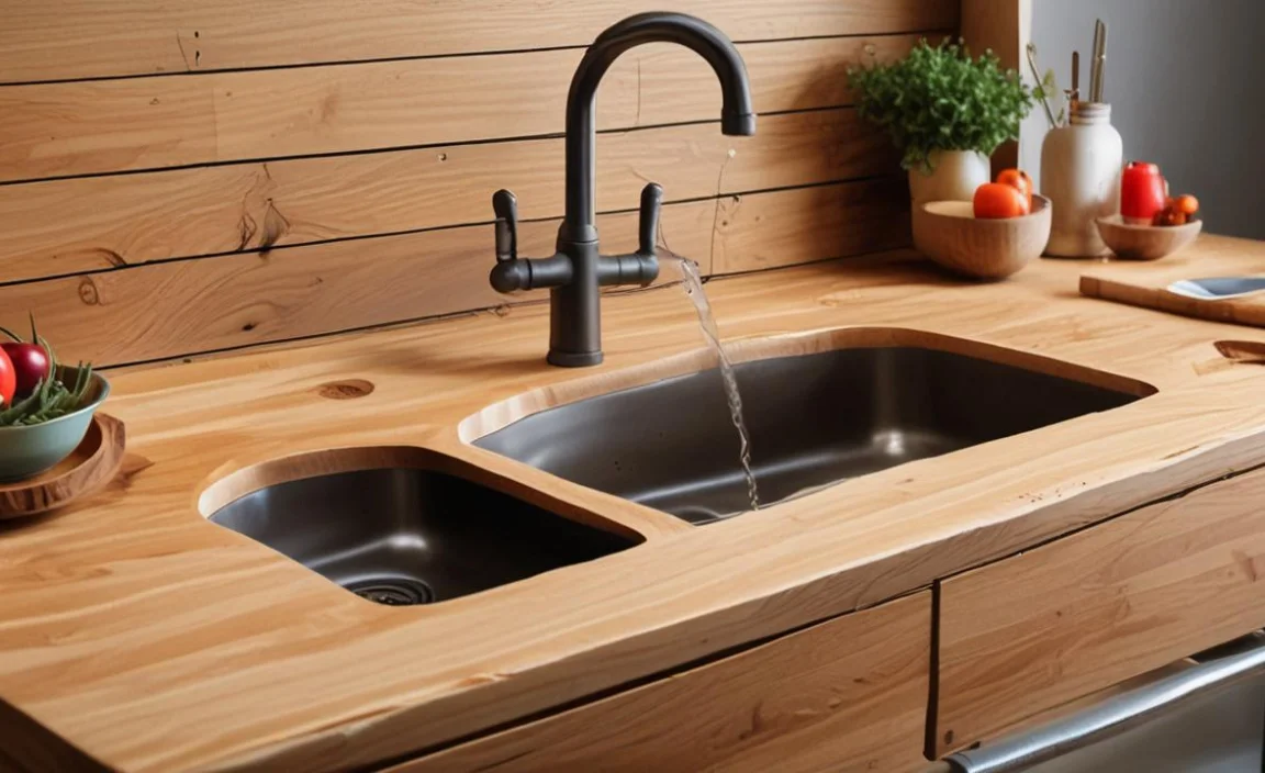 Measuring and Marking the Sink Hole