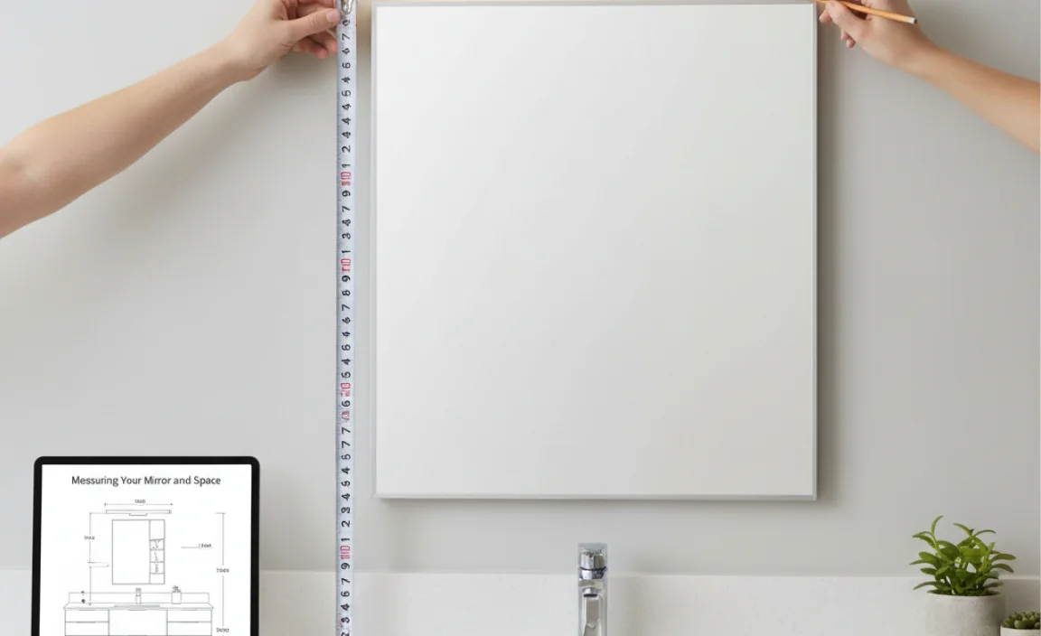 Measuring Your Mirror and Space