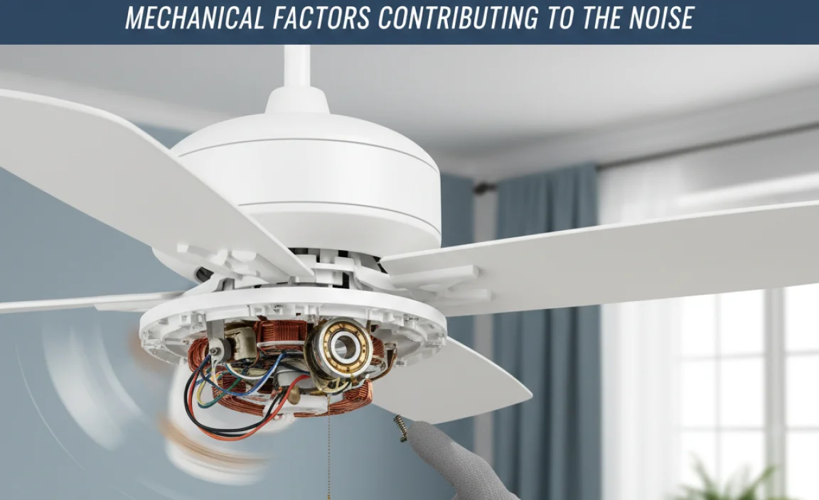 Mechanical Factors Contributing to the Noise