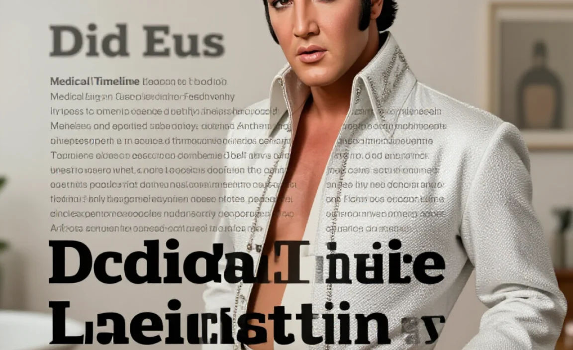 Medical Timeline Leading to Elvis&rsquo;s Death