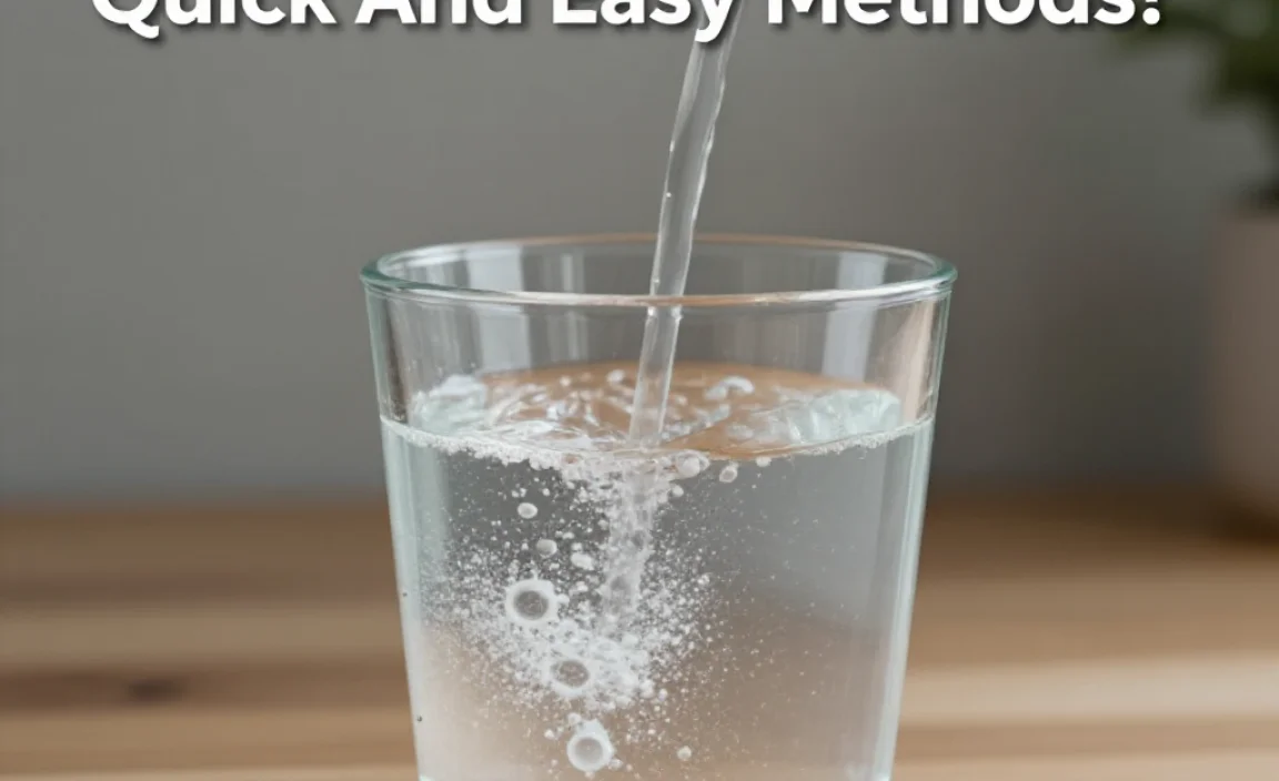 Method 1: Ice and Salt Technique