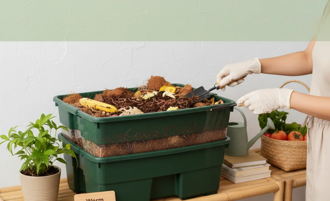 Method 1: Worm Composting (Vermicomposting) &ndash; A Gardener&rsquo;s Best Friend