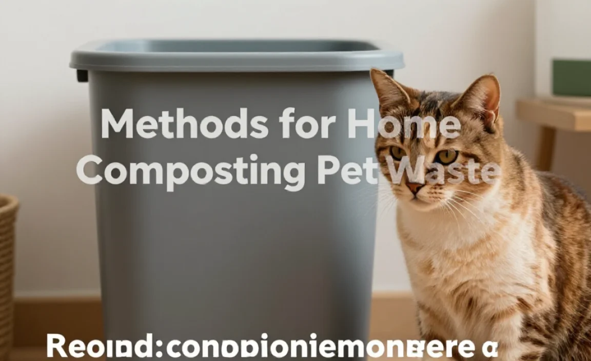 Methods for Home Composting Pet Waste