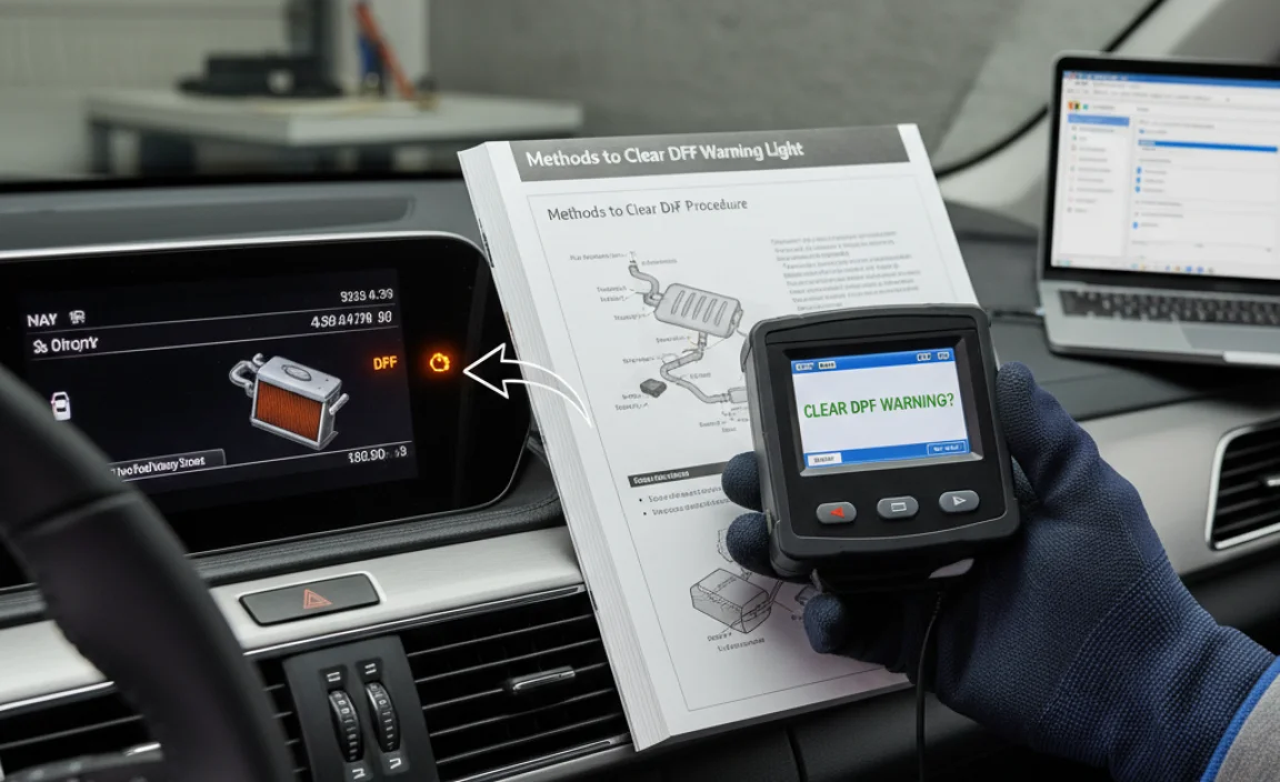 Methods to Clear DPF Warning Light