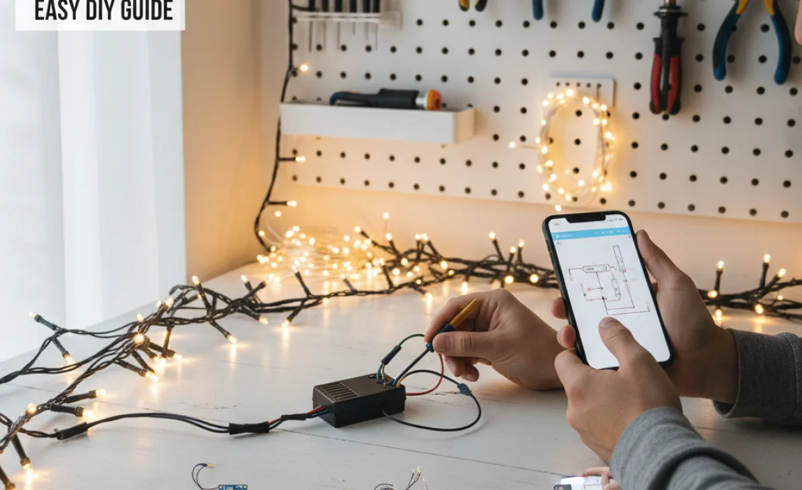 Methods to Make String Lights Blink