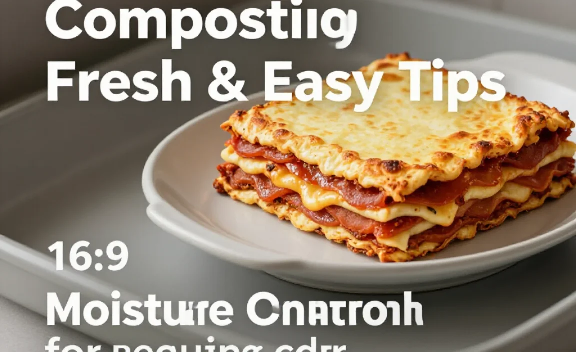 Moisture Control for Reducing Odor