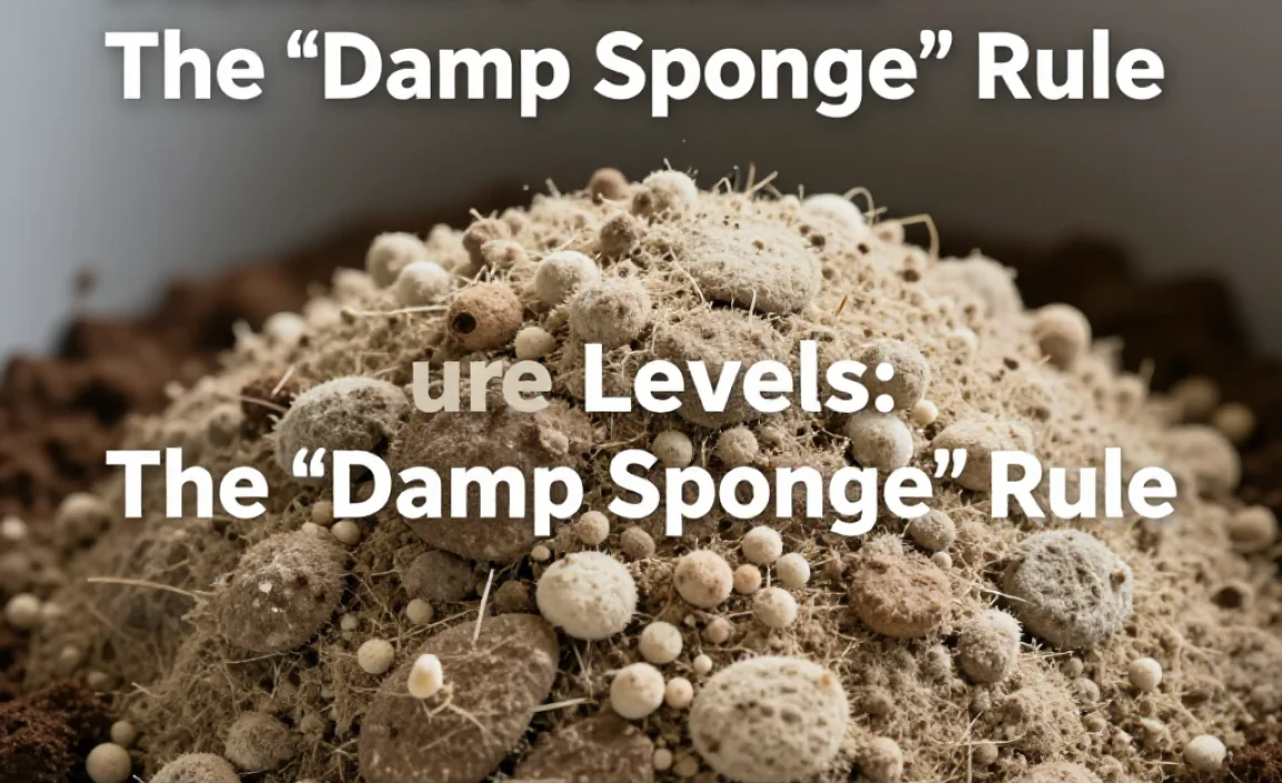 Moisture Levels: The &ldquo;Damp Sponge&rdquo; Rule