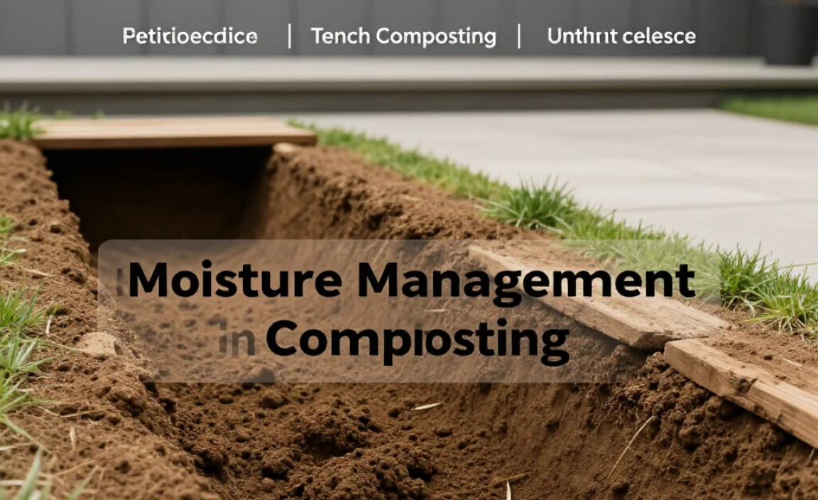 Moisture Management In Composting