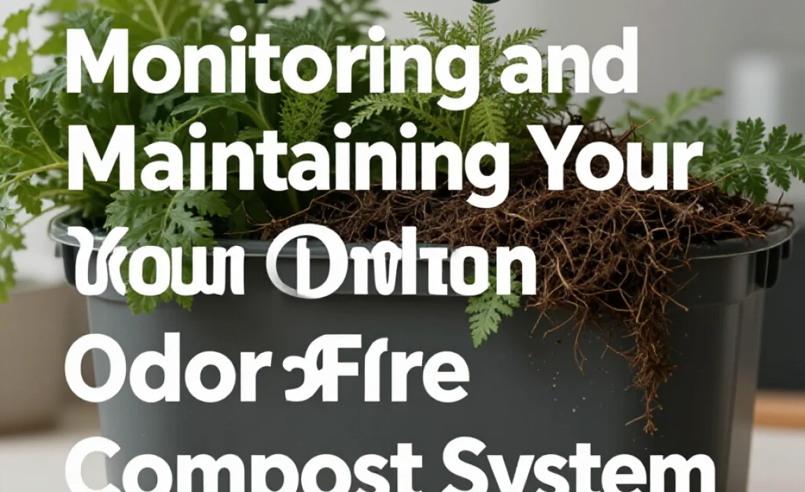 Monitoring and Maintaining Your Odor-Free Compost System