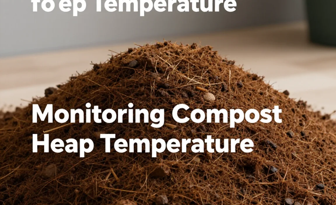 Monitoring Compost Heap Temperature