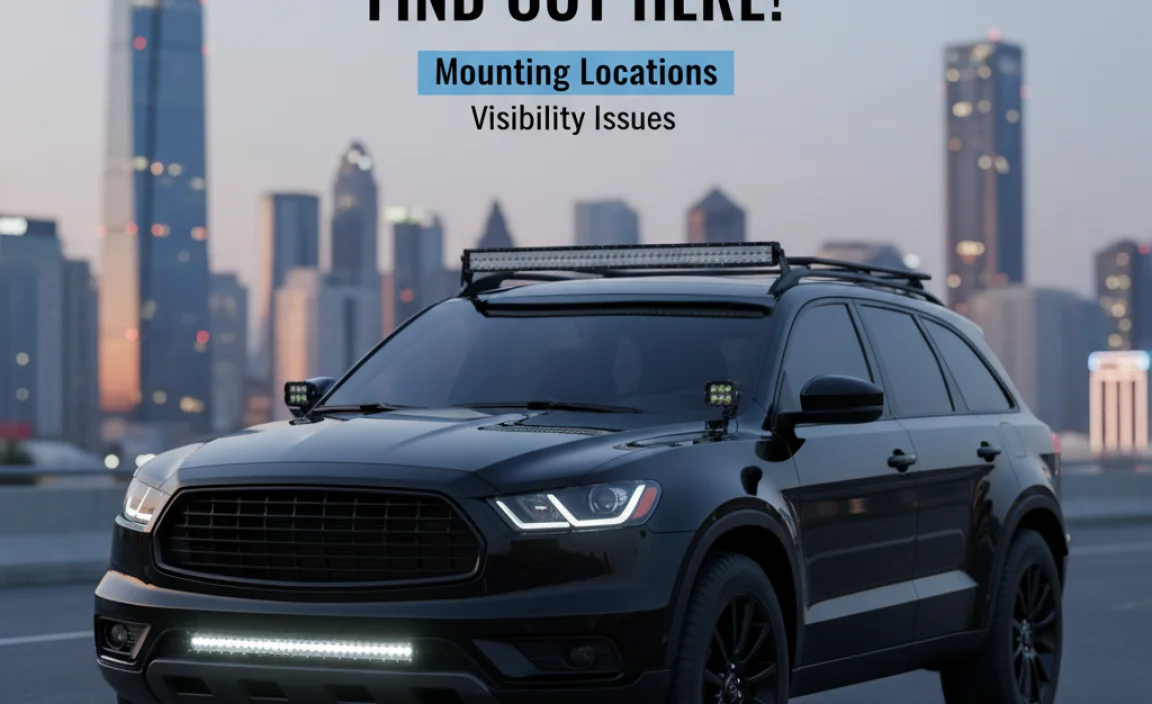 Mounting Locations and Visibility Issues