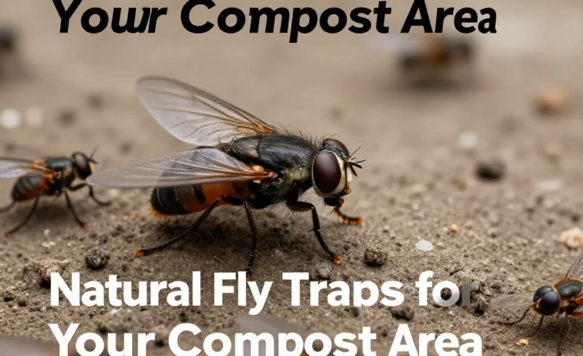 Natural Fly Traps for Your Compost Area