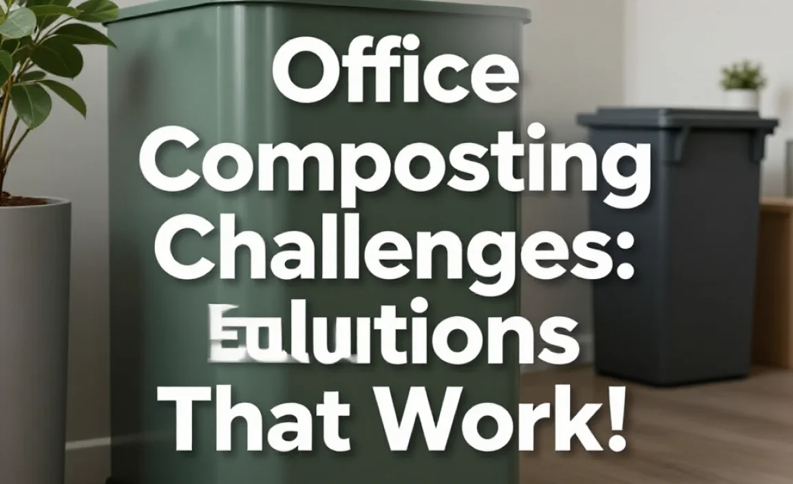 Office Composting Challenges: Solutions That Work!