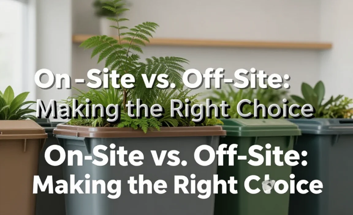 On-Site vs. Off-Site: Making the Right Choice