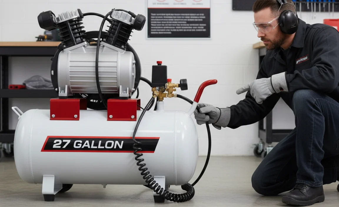 Operating Your Gas Air Compressor Safely