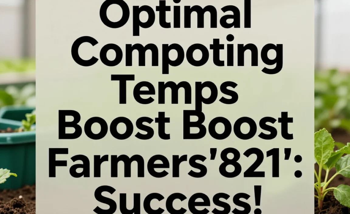 Optimal Composting Temps Boost Farmers’ Success!