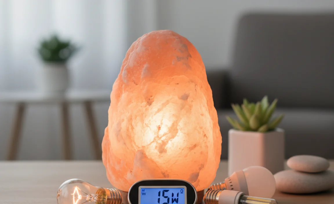 Optimal Wattage for Salt Lamps
