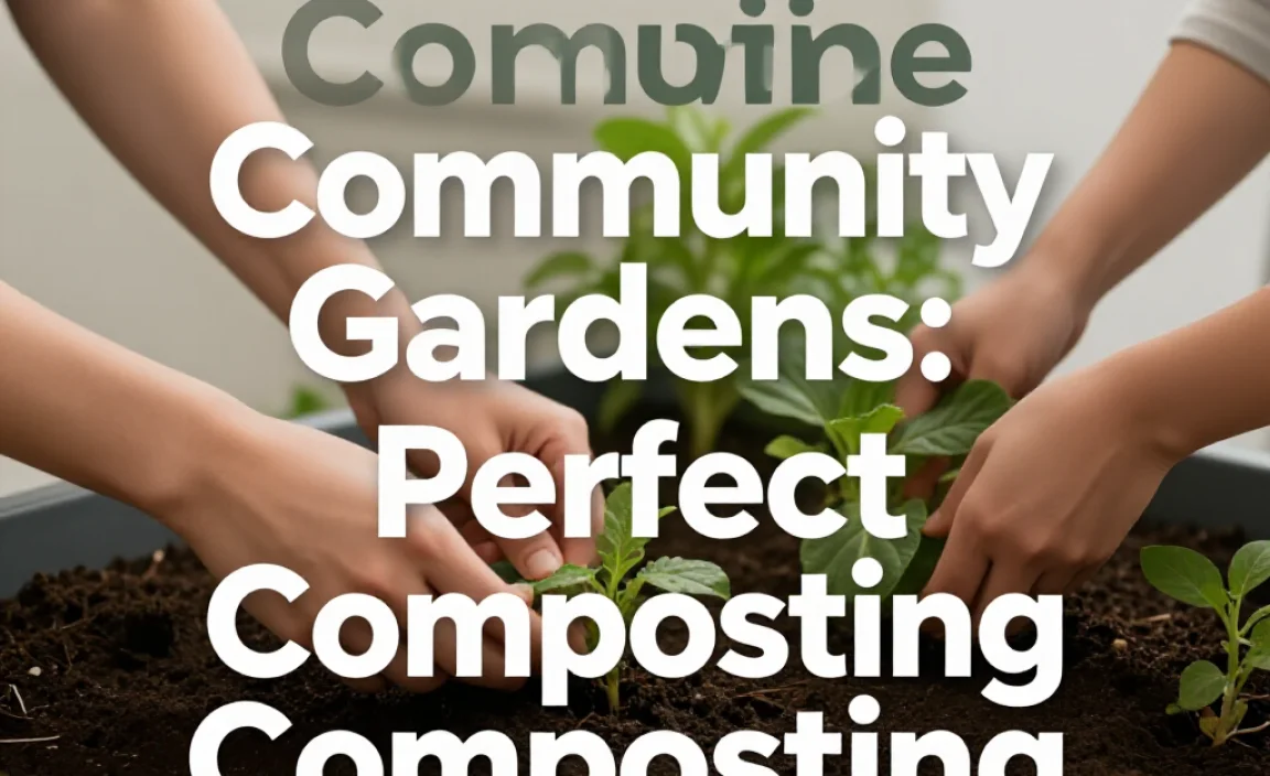 Optimize Community Gardens: Perfect Composting Ratio