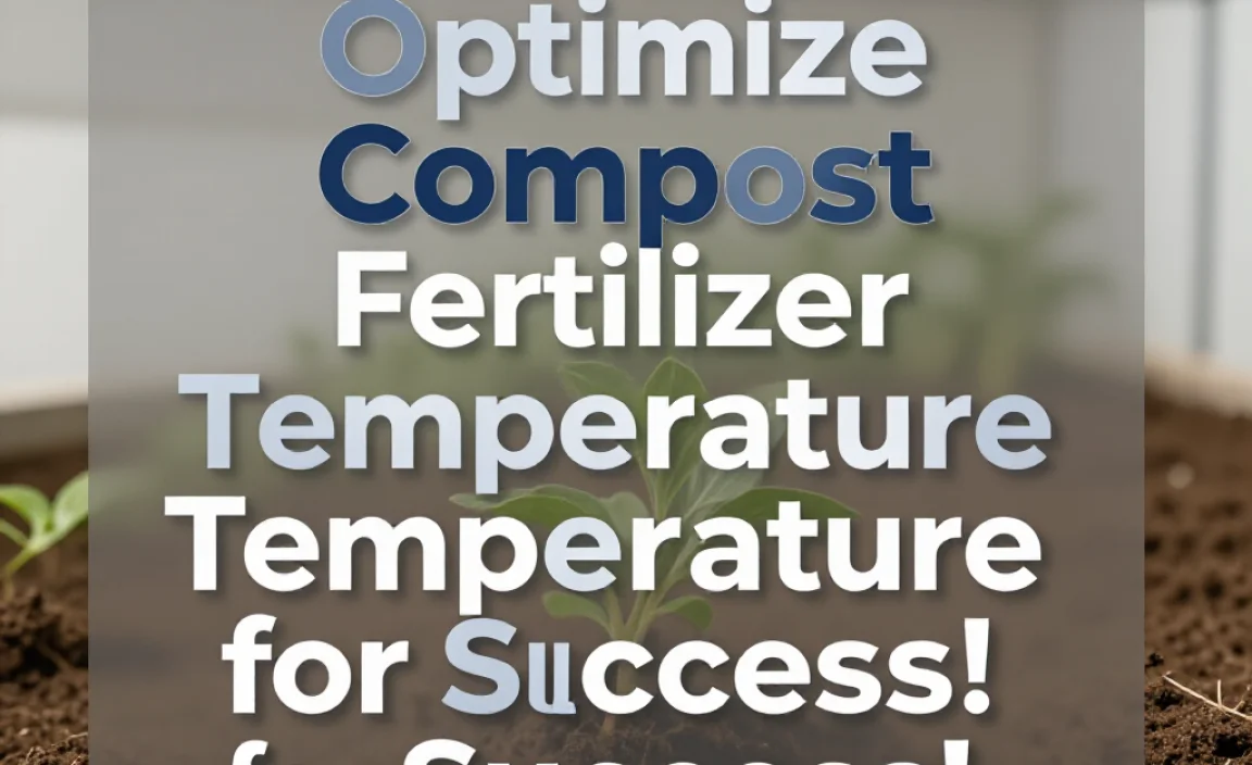Optimize Compost Fertilizer Temperature for Success!