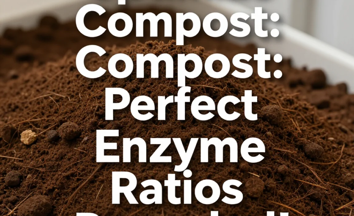 Optimize Compost: Perfect Enzyme Ratios Revealed!