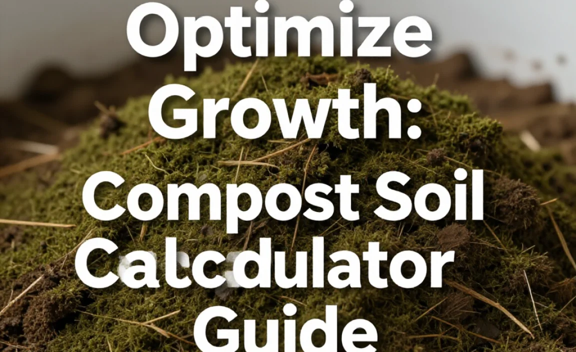 Optimize Growth: Compost Soil Calculator Guide