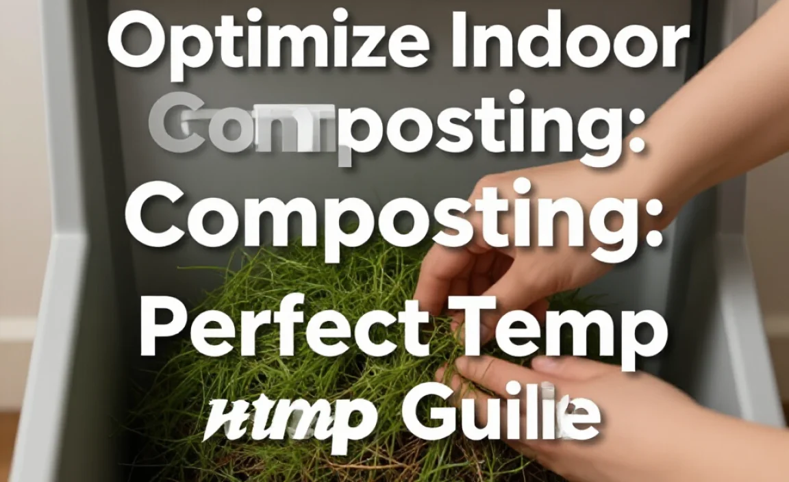 Optimize Indoor Composting: Perfect Temp Guide