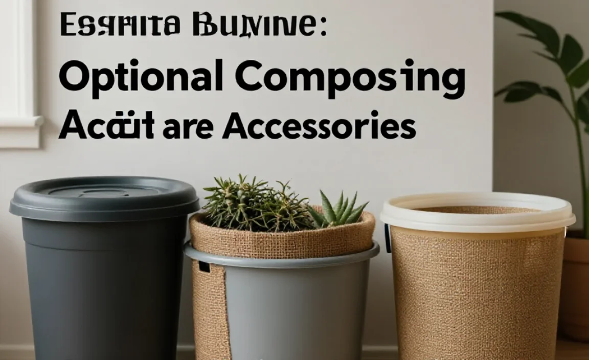 Optional Composting Additives and Accessories
